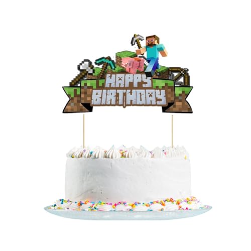 Krilucly Kuchendekoration, Cartoon, Cake Topper für Kindergeburtstage, Tortendekoration Geburtstag, Cake Topper, Kuchen Toppers, für Geburtstag für Kinder Jungen und Mädchen Krilucly Kuchendekoration, Cartoon, Cake Topper für Kindergeburtstage, Tortendekoration Geburtstag, Cake Topper, Kuchen Toppers, für Geburtstag für Kinder Jungen und Mädchen von Krilucly