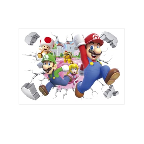 Wandaufkleber Kinder, Wand Stickers 3D Cartoon Niedlicher Selbstklebend Poster, Wandtattoo für Kinderzimmer Schlafzimmer, MäDchen Junge zimmer, Wohnzimmer, Heimdekoration, 45 x 60 cm Wandaufkleber Kinder, Wand Stickers 3D Cartoon Niedlicher Selbstklebend Poster, Wandtattoo für Kinderzimmer Schlafzimmer, MäDchen Junge zimmer, Wohnzimmer, Heimdekoration, 45 x 60 cm von Krilucly