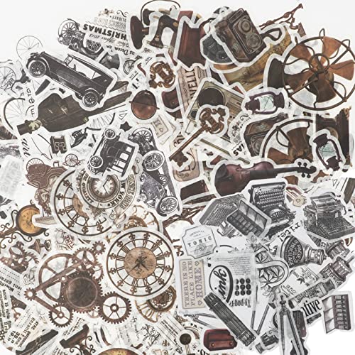 220 Stück Vintage Scrapbooking Stickers Set, Washi Sticker Retro Dekorative Aufkleber, Journal Aesthetic Vintage Sticker für Sammelalbum, Bullet Journaling, Scrapbook Zubehör.… 220 Stück Vintage Scrapbooking Stickers Set, Washi Sticker Retro Dekorative Aufkleber, Journal Aesthetic Vintage Sticker für Sammelalbum, Bullet Journaling, Scrapbook Zubehör.… von Kriovoa