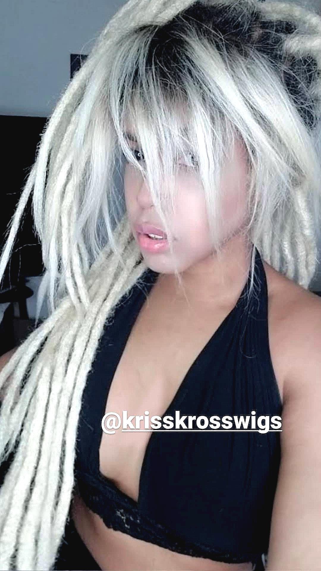 Vollspitze Dreadlock Mit Knall Vollspitze Dreadlock Mit Knall von KrissKrossWigs