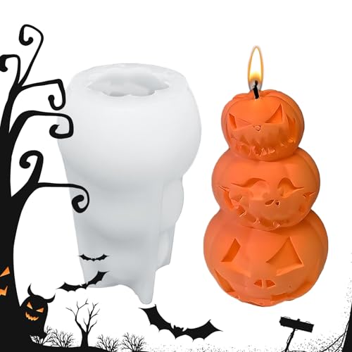 Krmoau Halloween Harzformen | Silikone Seifenform - Gruselige Halloween Form Für Epoxidharz Gips Dekoration Bastelarbeiten Krmoau Halloween Harzformen | Silikone Seifenform - Gruselige Halloween Form Für Epoxidharz Gips Dekoration Bastelarbeiten von Krmoau