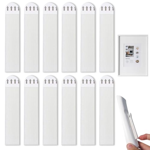 Krmoau Selbstklebendes Klettband | Selbstklebende Klettstreifen - 12 Stücke Wiederverwendbar Kein Lochen Für Büro Wohnung Schlafzimmer Krmoau Selbstklebendes Klettband | Selbstklebende Klettstreifen - 12 Stücke Wiederverwendbar Kein Lochen Für Büro Wohnung Schlafzimmer von Krmoau