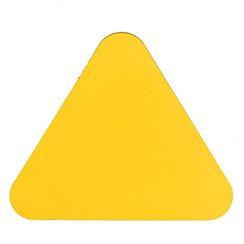 Krog Bodenmarkierung Symbol Dreieck, 100 x 100 x 100 mm, 10 Stück Gelb Krog Bodenmarkierung Symbol Dreieck, 100 x 100 x 100 mm, 10 Stück Gelb von Krog