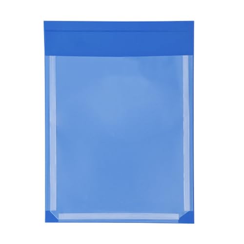 Magnettaschen mit Dehnfalte, DIN A4 hoch, Blau, mit 1 Magnetstreifen, Öffnung an der Schmalseite, Dokumententaschen für Beschriftung in Lager & Büro – 625 Stück (25 Verpackungseinheiten à 25 Stück) Magnettaschen mit Dehnfalte, DIN A4 hoch, Blau, mit 1 Magnetstreifen, Öffnung an der Schmalseite, Dokumententaschen für Beschriftung in Lager & Büro – 625 Stück (25 Verpackungseinheiten à 25 Stück) von Krog