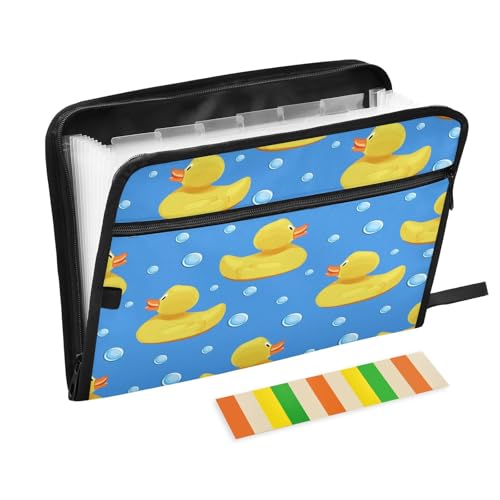 Fächermappe, niedlich, gelber Reißverschluss, Akkordeon-Dokumenten-Organizer, 13 Taschen, Briefgröße mit Klebeetiketten, Tier, gepunktet Fächermappe, niedlich, gelber Reißverschluss, Akkordeon-Dokumenten-Organizer, 13 Taschen, Briefgröße mit Klebeetiketten, Tier, gepunktet von Ksajwzf