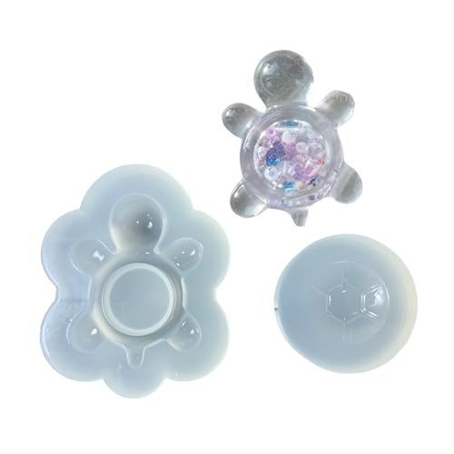 2pcs Schöne Schildkröten Figur Silikonform Set Robustes 2pcs Schöne Schildkröten Figur Silikonform Set Robustes von Ksikdeg