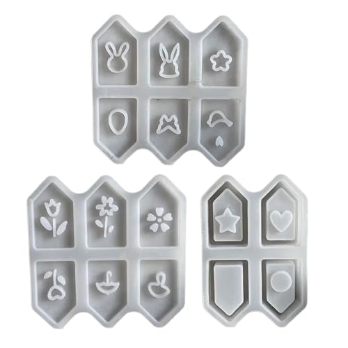 3pcs Set Flexible Silicon House Formen Zum Handwerk Und Backen Perfekt Für Urlaub Und Hochzeitstortedesigns von Ksikdeg