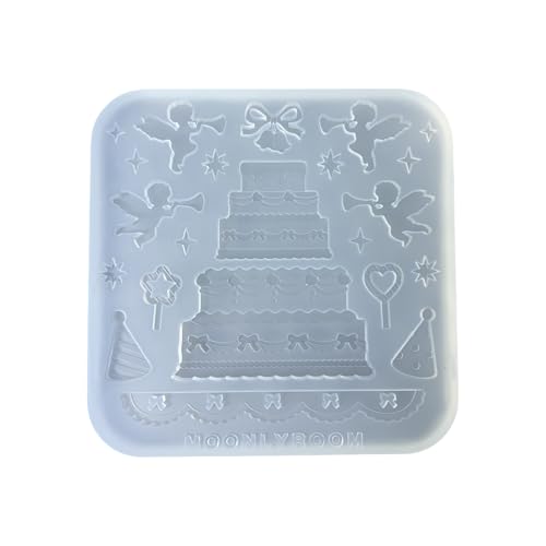 Einfach Zu Bedienende Silikonform Praktische Epoxidharzform Mehrschichtkuchenzubehör Schimmel Schmuckanhänger Making Lieferungen von Ksikdeg