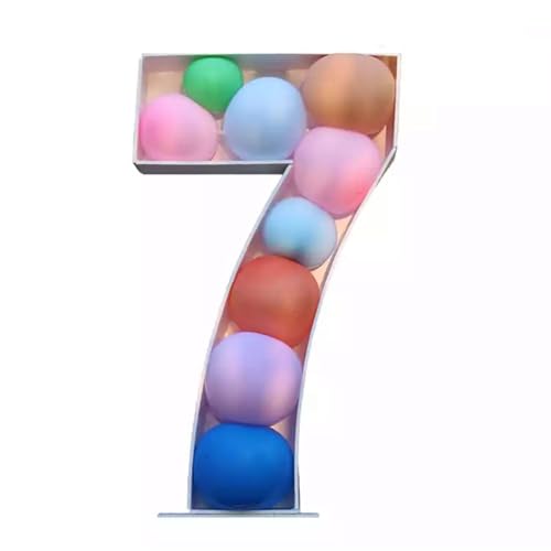 Kreative Latex-Zahlen-Ballonbox-Display-Ständer Partydekorationsset für Geburtstag Hochzeit Party Dekorationen Latex Nummer Ballon Box Display Stand Kreative Latex-Zahlen-Ballonbox-Display-Ständer Partydekorationsset für Geburtstag Hochzeit Party Dekorationen Latex Nummer Ballon Box Display Stand von Ksikdeg