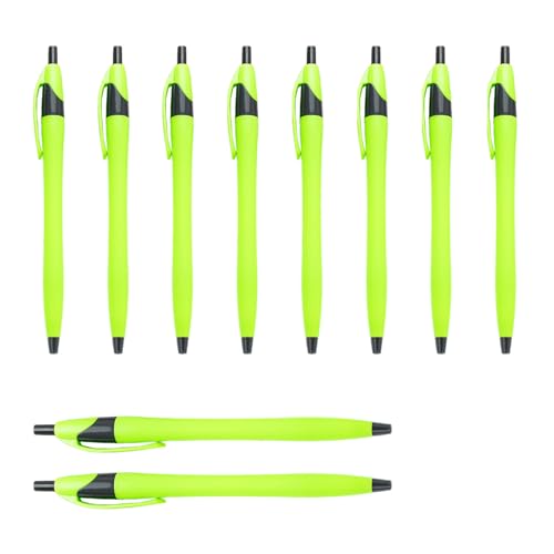 Ksikdeg 10 Stück Druckkugelschreiber 1,0 mm Schreibstift Kugelschreiber Schwarze Tinte Schreibwaren Stift für Schüler Ksikdeg 10 Stück Druckkugelschreiber 1,0 mm Schreibstift Kugelschreiber Schwarze Tinte Schreibwaren Stift für Schüler von Ksikdeg