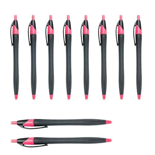 Ksikdeg 10 Stück Druckkugelschreiber 1,0 mm Schreibstift Kugelschreiber Schwarze Tinte Schreibwaren Stift für Schüler Ksikdeg 10 Stück Druckkugelschreiber 1,0 mm Schreibstift Kugelschreiber Schwarze Tinte Schreibwaren Stift für Schüler von Ksikdeg