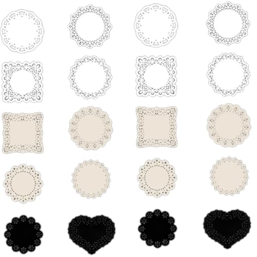 Ksikdeg 20 Blatt Vintage Aesthetic Scrapbooking Papier Dekoratives Hintergrundpapier für Scrapbooking Planer Journal Foto von Ksikdeg