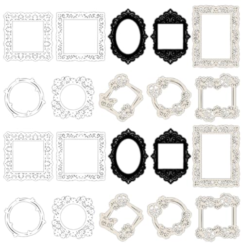Ksikdeg 20 Blatt Vintage Aesthetic Scrapbooking Papier Dekoratives Hintergrundpapier für Scrapbooking Planer Journal Foto von Ksikdeg