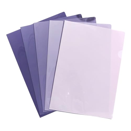 Ksikdeg 5 transparente Aktenhüllen in Briefgröße, durchsichtig, seitlicher Schnitt, Aktenhüllen für Akten Ksikdeg 5 transparente Aktenhüllen in Briefgröße, durchsichtig, seitlicher Schnitt, Aktenhüllen für Akten von Ksikdeg