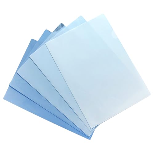 Ksikdeg 5 transparente Aktenhüllen in Briefgröße, durchsichtig, seitlicher Schnitt, Aktenhüllen für Akten Ksikdeg 5 transparente Aktenhüllen in Briefgröße, durchsichtig, seitlicher Schnitt, Aktenhüllen für Akten von Ksikdeg
