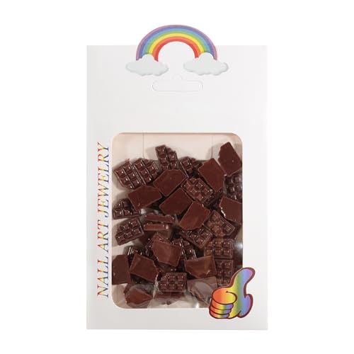 Ksikdeg Cartoon-Bär-Nägel, Kunst-Anhänger, Schokoladen-Charms, Kunst-Charms, Nägel, von Ksikdeg