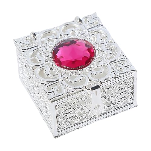 Ksikdeg Dekorative Schmuck Organisatoren Lagerbehälter Elegante Retro Schmuckschatulle Für Halskette Und Ohrringlagerung Ksikdeg Dekorative Schmuck Organisatoren Lagerbehälter Elegante Retro Schmuckschatulle Für Halskette Und Ohrringlagerung von Ksikdeg
