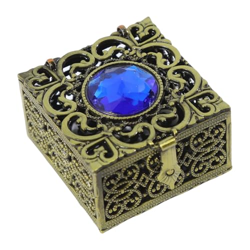 Ksikdeg Dekorative Schmuck Organisatoren Lagerbehälter Elegante Retro Schmuckschatulle Für Halskette Und Ohrringlagerung Ksikdeg Dekorative Schmuck Organisatoren Lagerbehälter Elegante Retro Schmuckschatulle Für Halskette Und Ohrringlagerung von Ksikdeg