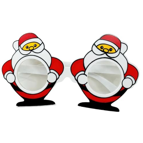 Ksikdeg Einzigartige Urlaubsbrille für Weihnachtsfeiern, lustige Cartoon-Weihnachtsmann-Brille, Rahmen, Urlaub, Party, Kostüm, Brillen, Requisiten Ksikdeg Einzigartige Urlaubsbrille für Weihnachtsfeiern, lustige Cartoon-Weihnachtsmann-Brille, Rahmen, Urlaub, Party, Kostüm, Brillen, Requisiten von Ksikdeg