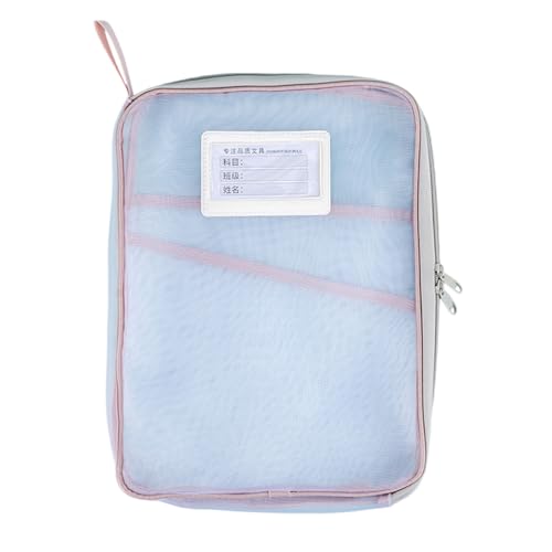 Ksikdeg Große Kapazität Datei Taschen Hausaufgaben Organizer Tasche Aktenordner Dokument Aufbewahrungstasche Reißverschluss Akademische Datei Tasche von Ksikdeg