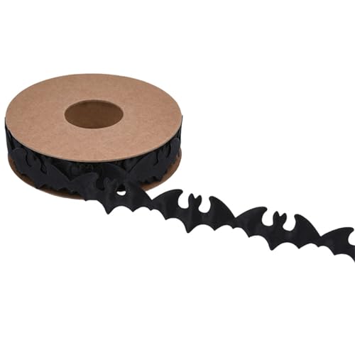 Ksikdeg Kreative Eleganz, Halloween-Bastelband, breite Dekorationen mit mehreren Mustern zum Verpacken und für Partys Ksikdeg Kreative Eleganz, Halloween-Bastelband, breite Dekorationen mit mehreren Mustern zum Verpacken und für Partys von Ksikdeg