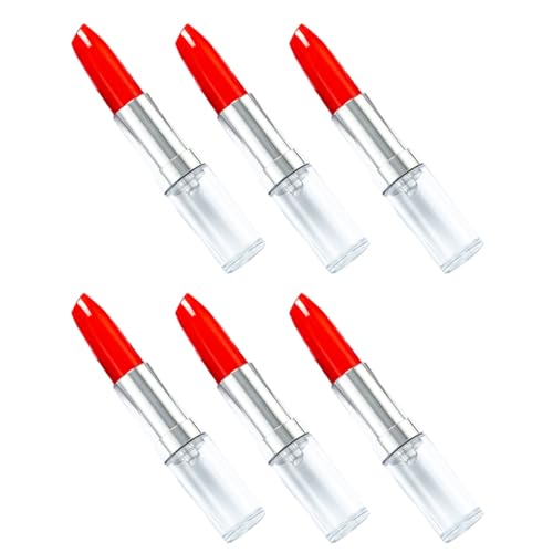 Ksikdeg Lippenstift-Kugelschreiber, Lippenstift-Form, Schreibstift für Frauen und Mädchen, 6 Stück Ksikdeg Lippenstift-Kugelschreiber, Lippenstift-Form, Schreibstift für Frauen und Mädchen, 6 Stück von Ksikdeg