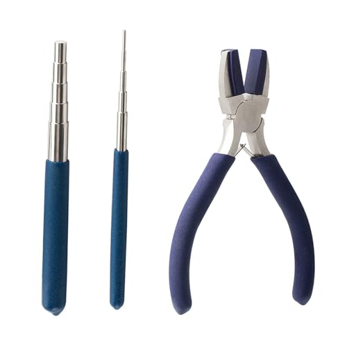 Ksikdeg Mehrzweckschmuck Making Jig Set Mit Tragbaren Stabilen Stahlstiften Zum Handwerk Von Halsketten Armbändern Und Ornamenten Ksikdeg Mehrzweckschmuck Making Jig Set Mit Tragbaren Stabilen Stahlstiften Zum Handwerk Von Halsketten Armbändern Und Ornamenten von Ksikdeg