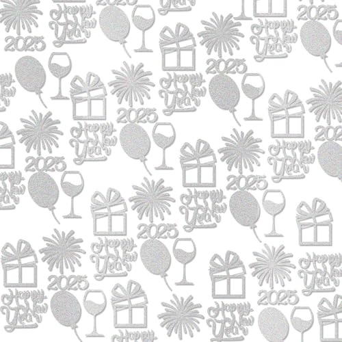 Ksikdeg Neue Jahr Feier Mode Konfetti 100 Stück Set aus stabilen Papiermaterialien für Party Supplies Ksikdeg Neue Jahr Feier Mode Konfetti 100 Stück Set aus stabilen Papiermaterialien für Party Supplies von Ksikdeg