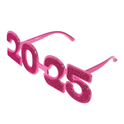 Ksikdeg Neujahrsbrille, ausgefallene Neujahrsparty-Brille, lustige Sonnenbrille, Brillen-Dekorationen für Neujahrsparty, mehrfarbig Ksikdeg Neujahrsbrille, ausgefallene Neujahrsparty-Brille, lustige Sonnenbrille, Brillen-Dekorationen für Neujahrsparty, mehrfarbig von Ksikdeg