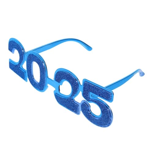 Ksikdeg Neujahrsbrille, ausgefallene Neujahrsparty-Brille, lustige Sonnenbrille, Brillen-Dekorationen für Neujahrsparty, mehrfarbig Ksikdeg Neujahrsbrille, ausgefallene Neujahrsparty-Brille, lustige Sonnenbrille, Brillen-Dekorationen für Neujahrsparty, mehrfarbig von Ksikdeg
