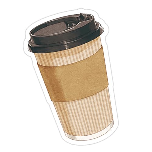Ksikdeg Notizpapier mit Kaffee- und Brot-Motiv, 30 Blatt/Block, Haftnotizen, Taschennotizen, kleiner Schreibblock von Ksikdeg