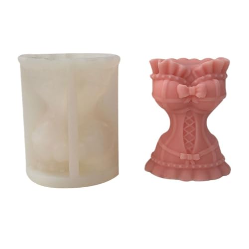 Ksikdeg Silikonform für 3D-Korsetts, Hochzeitskleid, Kerzen, handgefertigt, Kunstharz, Gießformen, Vasen, Blumentöpfe Ksikdeg Silikonform für 3D-Korsetts, Hochzeitskleid, Kerzen, handgefertigt, Kunstharz, Gießformen, Vasen, Blumentöpfe von Ksikdeg