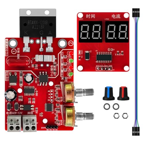 Ksikdeg Spots Welder Control Board 40A/100A Punkte Schweißgerät Steuerplatine Spots Schweißer Einstellbare Zeit Strom Ksikdeg Spots Welder Control Board 40A/100A Punkte Schweißgerät Steuerplatine Spots Schweißer Einstellbare Zeit Strom von Ksikdeg