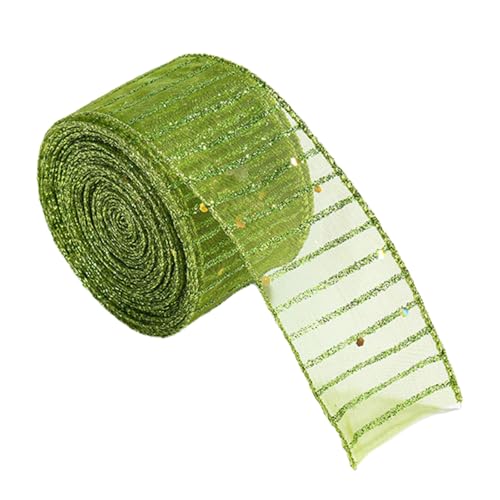 Ksikdeg Weihnachtsbaum-Band, bunte Weihnachtsbänder, Anhänger zum Verpacken von Geschenken von Ksikdeg