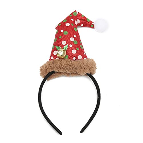 Ksikdeg Weihnachtsmannmütze, Haarreif, Plüschmütze, Stirnbänder, Weihnachtsfeier, für kreative Foto-Requisiten, Dekoration, Festival-Zubehör Ksikdeg Weihnachtsmannmütze, Haarreif, Plüschmütze, Stirnbänder, Weihnachtsfeier, für kreative Foto-Requisiten, Dekoration, Festival-Zubehör von Ksikdeg