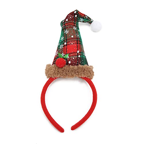Ksikdeg Weihnachtsmannmütze, Haarreif, Plüschmütze, Stirnbänder, Weihnachtsfeier, für kreative Foto-Requisiten, Dekoration, Festival-Zubehör Ksikdeg Weihnachtsmannmütze, Haarreif, Plüschmütze, Stirnbänder, Weihnachtsfeier, für kreative Foto-Requisiten, Dekoration, Festival-Zubehör von Ksikdeg