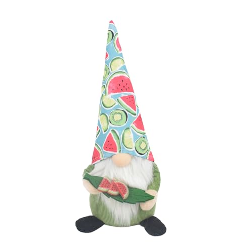 Ksikdeg Zitronen-/Wassermelonen-Rudolph-Puppe, schöne Puppe, handgefertigte Party-Dekorationen, gesichtslose Zwergendekorationen von Ksikdeg