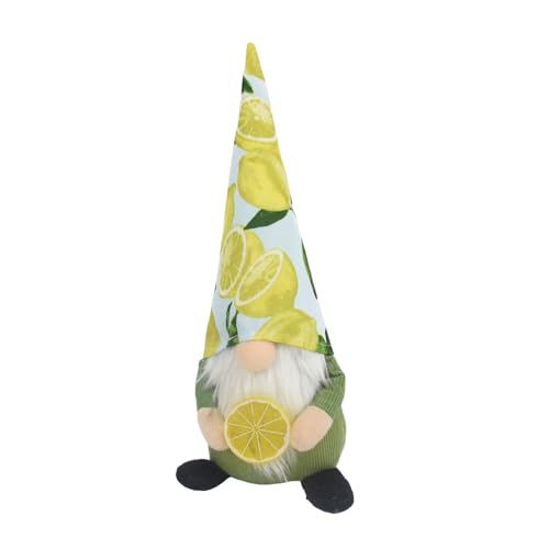 Ksikdeg Zitronen-/Wassermelonen-Rudolph-Puppe, schöne Puppe, handgefertigte Party-Dekorationen, gesichtslose Zwergendekorationen von Ksikdeg