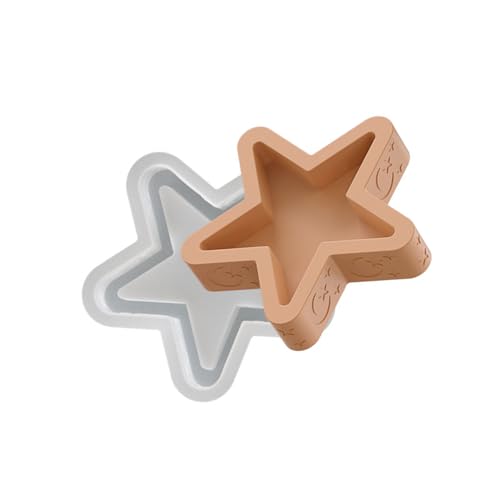 Praktische Robuste Silikonhandwerksmaterial Zubehör Für Sternkerzenhalter Easy Release Täglich Dekoration von Ksikdeg