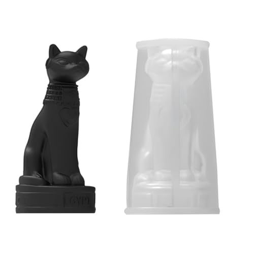 Silikonformen Harz Crafting Formen Kerzenherstellung Formen Katzen/Hundeform Kreative Handwerksmaterialversorgungen von Ksikdeg