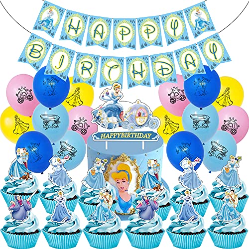 Geburtstagsfeier Dekoration, Geburtstag Party Set, Geburtstag für Kinder Party Geburtstag Dekoration, Theme Party Birthday Party Cake Decoration Supplies von Ksopsdey