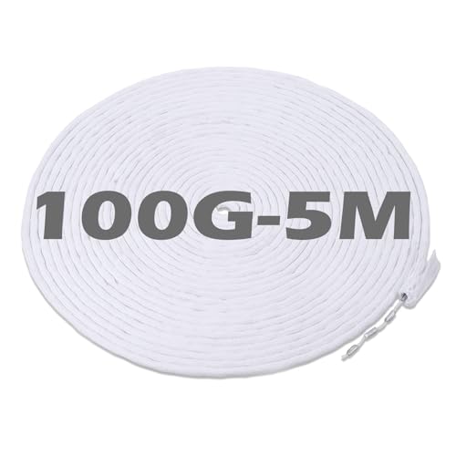 Kssvzz 500g Bleiband für Gardinen Schwer, 5M-100G Schwer Bleikette Gardinenbeschwerer, Vorhang Beschwerer für Vorhänge, Gardinen, Stoffe, Moskitonetz (100g-5M) von Kssvzz