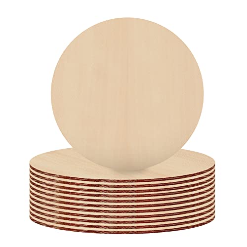 Ksvaye 12 Stück Runde Holzscheiben 20 cm Durchmesser Holzplatten zum Basteln Naturholzscheiben Unbehandelt 3mm Dicke Sperrholz Sperrholzplatte Balsaholz Holzplättchen für Dekoration Handwerke Bemalen Ksvaye 12 Stück Runde Holzscheiben 20 cm Durchmesser Holzplatten zum Basteln Naturholzscheiben Unbehandelt 3mm Dicke Sperrholz Sperrholzplatte Balsaholz Holzplättchen für Dekoration Handwerke Bemalen von Ksvaye