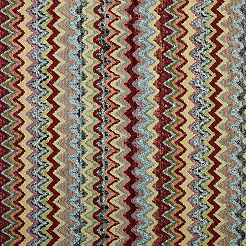 KT KILOtela - Möbelstoff, Jacquard, Gobelino, Tapisserie für Stühle, Kissen, Sofa, Taschen, verschleißfest, Breite 280 cm, Länge wählbar von 50 in 50 cm, Zickzack, klein, mehrfarbig KT KILOtela - Möbelstoff, Jacquard, Gobelino, Tapisserie für Stühle, Kissen, Sofa, Taschen, verschleißfest, Breite 280 cm, Länge wählbar von 50 in 50 cm, Zickzack, klein, mehrfarbig von Kt KILOtela