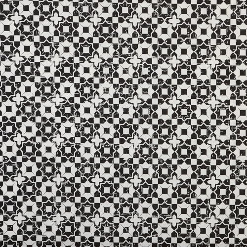 Kt KILOtela - Bedruckter Canvas-Stoff, Dekoration, Tapisserie, Kissen, Vorhänge, Tagesdecken, Taschen, Tischdecken, Breite 280 cm, Länge wählbar 50 in 50 cm, Mosaik, Berlin, Schwarz Kt KILOtela - Bedruckter Canvas-Stoff, Dekoration, Tapisserie, Kissen, Vorhänge, Tagesdecken, Taschen, Tischdecken, Breite 280 cm, Länge wählbar 50 in 50 cm, Mosaik, Berlin, Schwarz von Kt KILOtela