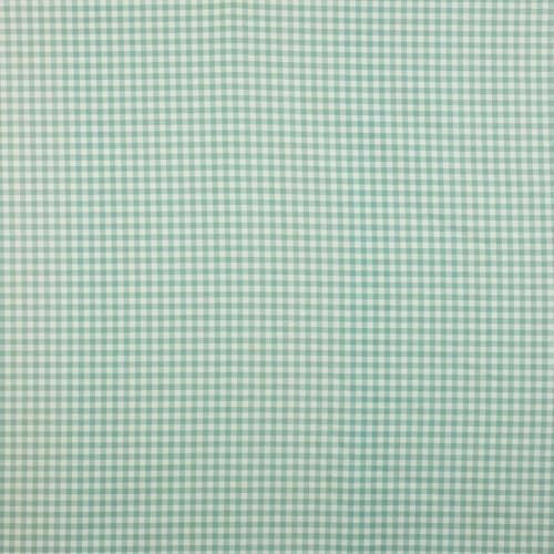 Kt KILOtela - Bedruckter Leinenstoff, Dekoration, Tapisserie, Kissen, Taschen, 100 cm Länge x 280 cm Breite, Fabrizia, Vichy-Karos, Grün, 1 Meter von Kt KILOtela