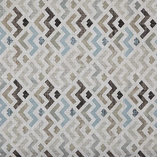 Kt KILOtela - Canvas Dekostoff, Home-Accessoires, Dekorationen, Tischdecken, Vorhänge, Kissen, Vorhänge, Taschen, Basteln, 300 cm Länge x 280 cm Breite, Geometrisch, Zickzack, Aquamarin - 3 Meter Kt KILOtela - Canvas Dekostoff, Home-Accessoires, Dekorationen, Tischdecken, Vorhänge, Kissen, Vorhänge, Taschen, Basteln, 300 cm Länge x 280 cm Breite, Geometrisch, Zickzack, Aquamarin - 3 Meter von Kt KILOtela
