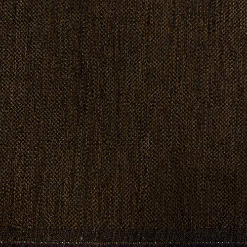 Kt KILOtela - Dekostoff, Polsterstoff, Möbel Bezugsstoff, Doppelseitiges Chenille, Polsterung für Stühle, Sofas, Möbel, 320 gr/m², 100 cm Länge x 280 cm Breite, Dunkelbraun - 1 Meter von Kt KILOtela