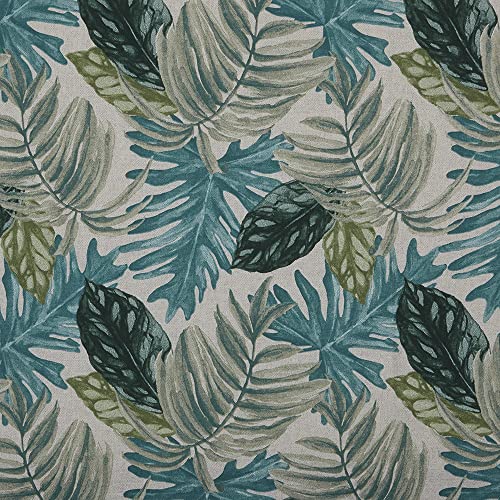 Kt KILOtela - Dekostoff Halbpanama, Home-Accessoires, Tischdecken, Kissen, Vorhänge, Taschen, 100 cm Länge x 280 cm Breite, Tropische Pflanzen, Grün - 1 Meter Kt KILOtela - Dekostoff Halbpanama, Home-Accessoires, Tischdecken, Kissen, Vorhänge, Taschen, 100 cm Länge x 280 cm Breite, Tropische Pflanzen, Grün - 1 Meter von Kt KILOtela