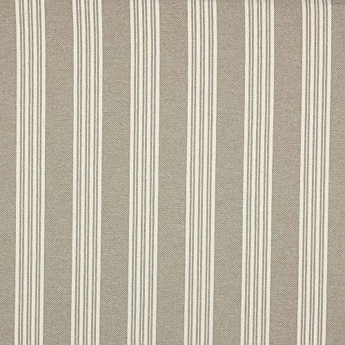 Kt KILOtela - Garngefärbter Canvas-Stoff, Dekostoff Halbpanama, Leichte Bezüge, Kissen, Tischdecken, Gardinen, Vorhänge, 100 cm Länge x 280 cm Breite, Streifen, Beige - 1 Meter Kt KILOtela - Garngefärbter Canvas-Stoff, Dekostoff Halbpanama, Leichte Bezüge, Kissen, Tischdecken, Gardinen, Vorhänge, 100 cm Länge x 280 cm Breite, Streifen, Beige - 1 Meter von Kt KILOtela